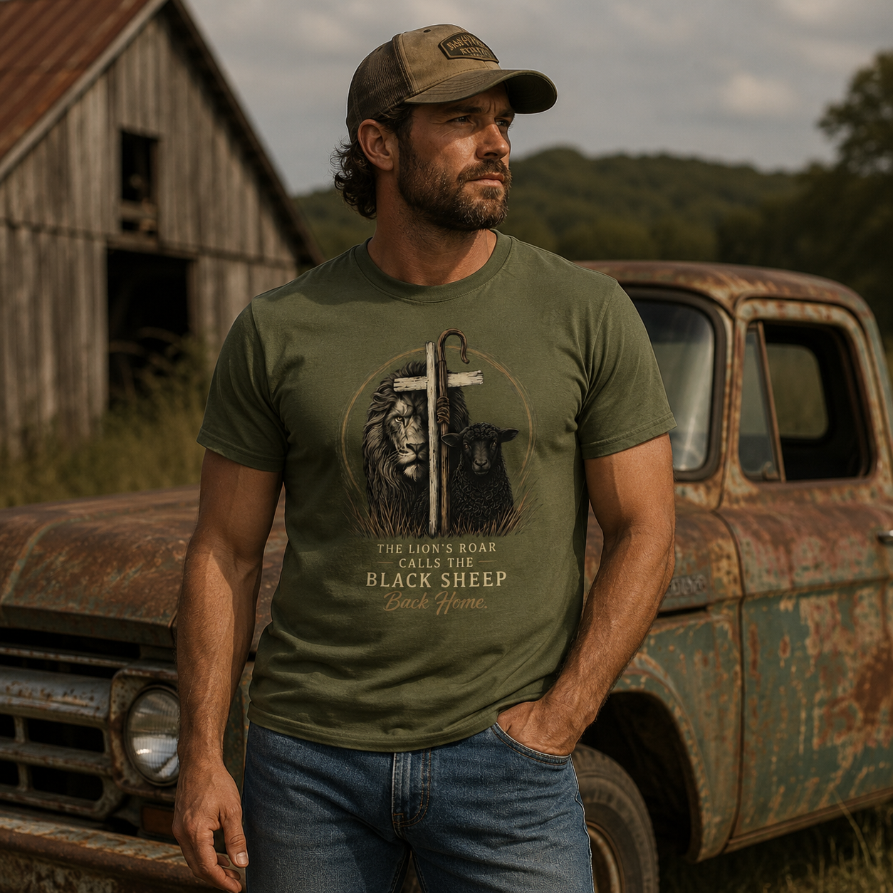 The Lions Roar | Black Sheep T-Shirt