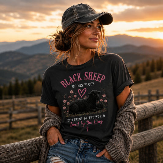 Black Sheep Of his Flock Faith T-Shirt