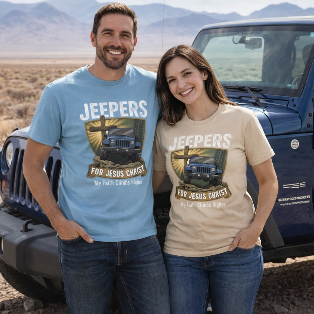 Jeepers for Christ Faith T-Shirt