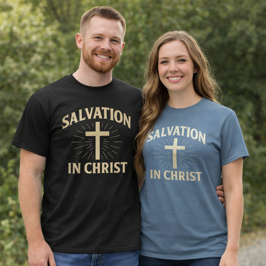 Salvation in Christ Faith T-Shirt